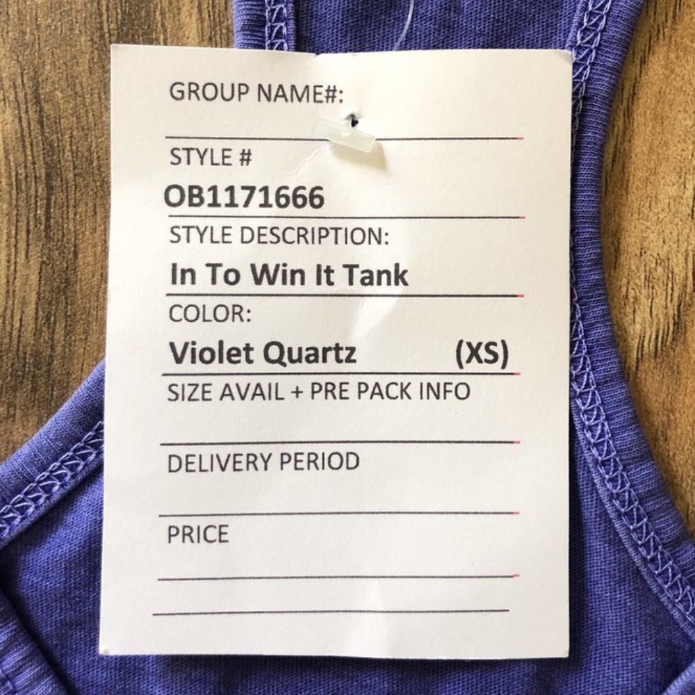 NWT - Free People In It To Win It Purple Tank Top XS - Picture 8 of 8